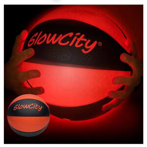 🆕 GlowCity Light Up LED Basketball Official Size